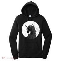 Distressed Unicorn Emblem Women's Hoodie thumb 0