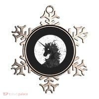 Distressed Unicorn Emblem Ornament thumb 0