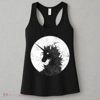 Distressed Unicorn Emblem Women's Tank Top thumb 3