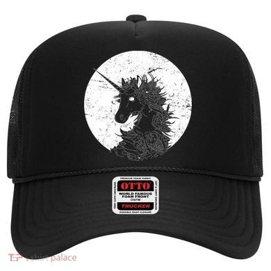 Distressed Unicorn Emblem Hat