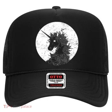 Distressed Unicorn Emblem Hat