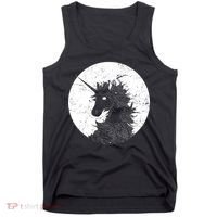 Distressed Unicorn Emblem Tank Top thumb 0