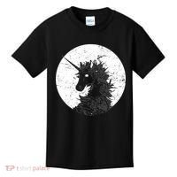 Distressed Unicorn Emblem Kids T-Shirt thumb 0