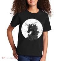 Distressed Unicorn Emblem Kids T-Shirt thumb 2