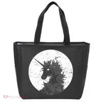 Distressed Unicorn Emblem Tote Bag thumb 0