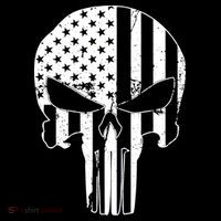 Distressed USA American Skull Backpack thumb 2
