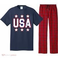 Distressed USA Patriotic Logo Pajama Set thumb 0