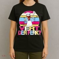 Distressed Vert Der Ferk Retro Chef T-Shirt thumb 4
