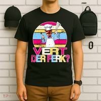 Distressed Vert Der Ferk Retro Chef T-Shirt thumb 6