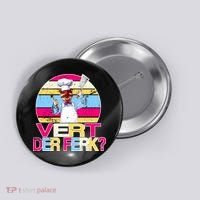 Distressed Vert Der Ferk Retro Chef Button thumb 0
