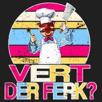 Distressed Vert Der Ferk Retro Chef Tumbler thumb 3