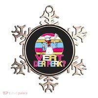 Distressed Vert Der Ferk Retro Chef Ornament thumb 0