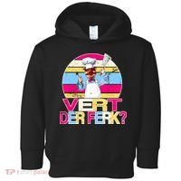 Distressed Vert Der Ferk Retro Chef Toddler Hoodie thumb 0