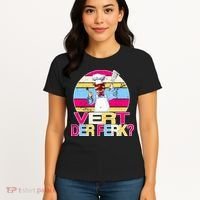 Distressed Vert Der Ferk Retro Chef Women's T-Shirt thumb 4