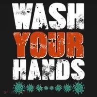 Distressed Wash Your Hands Funny Toddler T-Shirt thumb 4