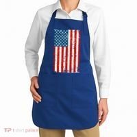 Distressed Worn USA American Flag Apron thumb 2