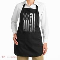 Distressed WWG1WGA US American Flag Apron thumb 2