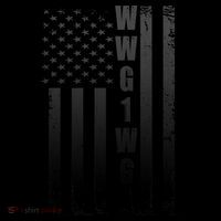 Distressed WWG1WGA US American Flag Coffee Mug thumb 5