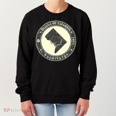 District of Columbia Washington Retro Women's Sweatshirt