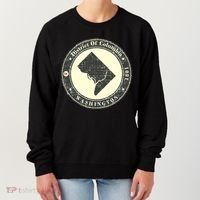 District of Columbia Washington Retro Women's Sweatshirt thumb 0