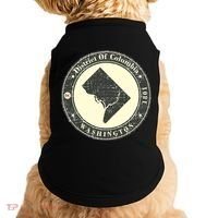 District of Columbia Washington Retro Doggie Tank thumb 0