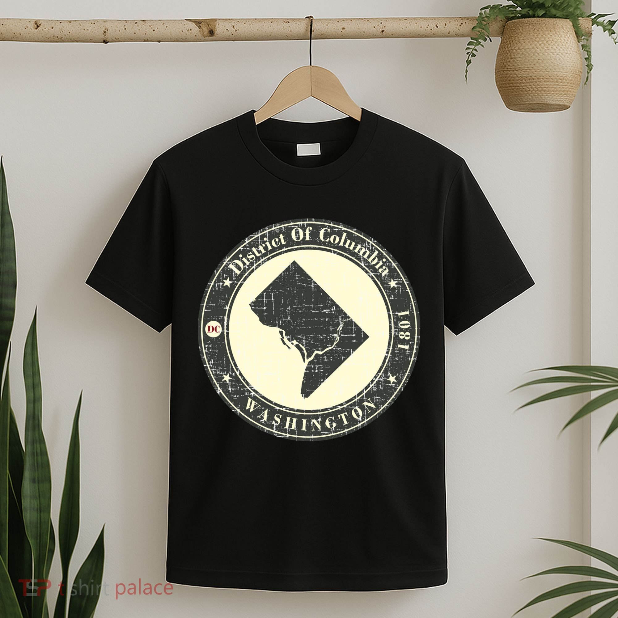 District of Columbia Washington Retro T-Shirt