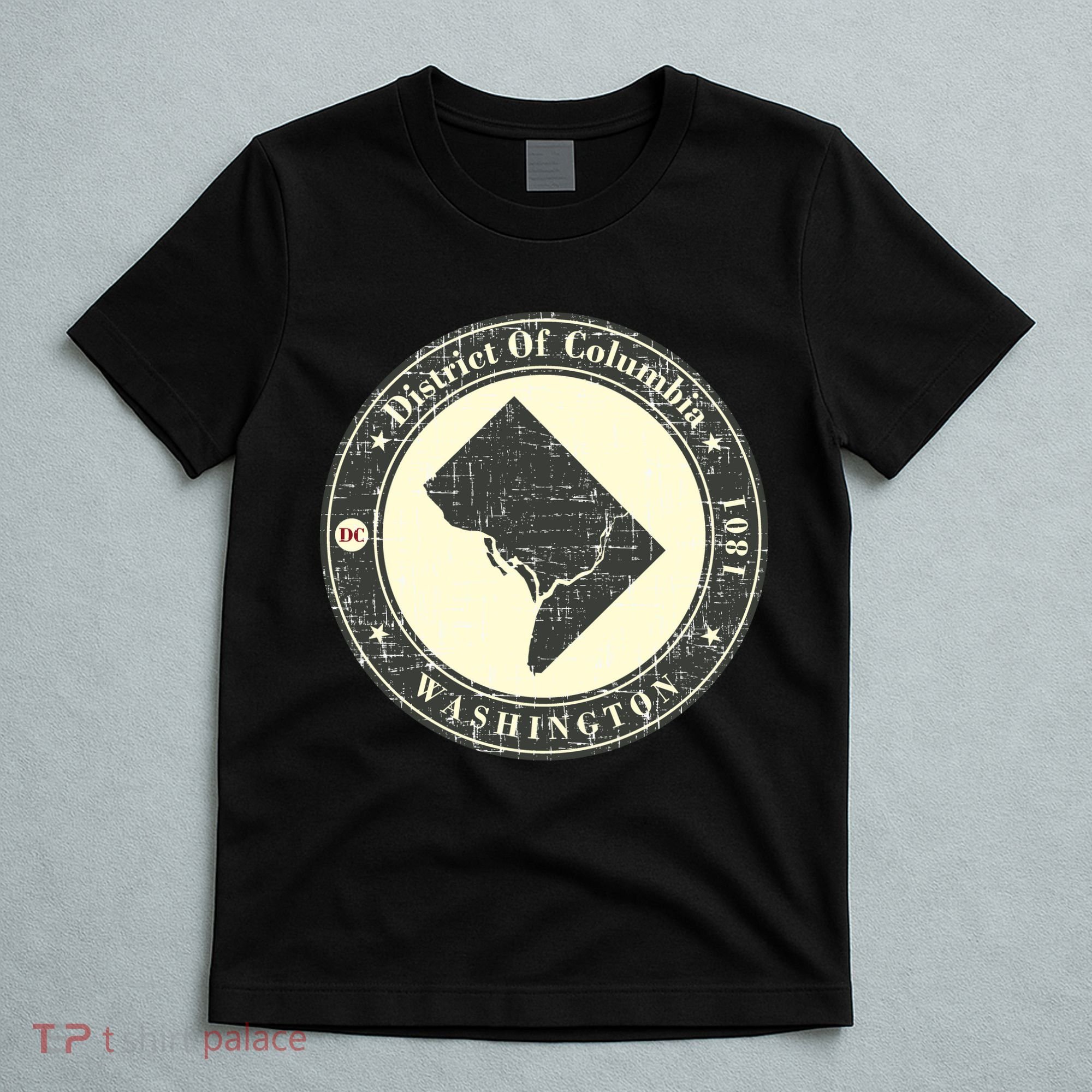 District of Columbia Washington Retro T-Shirt