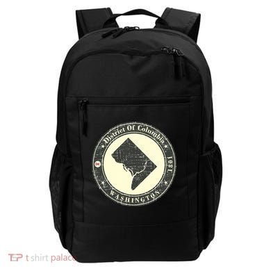 District of Columbia Washington Retro Backpack