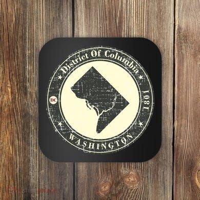 District of Columbia Washington Retro Coaster