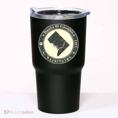 District of Columbia Washington Retro Tumbler
