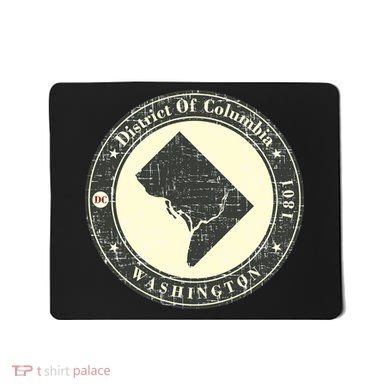 District of Columbia Washington Retro Mousepad