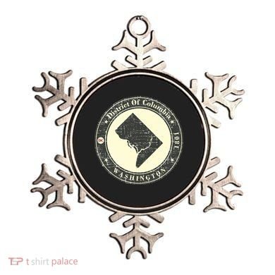 District of Columbia Washington Retro Ornament