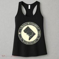 District of Columbia Washington Retro Women's Tank Top thumb 3