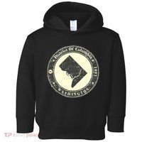 District of Columbia Washington Retro Toddler Hoodie thumb 0