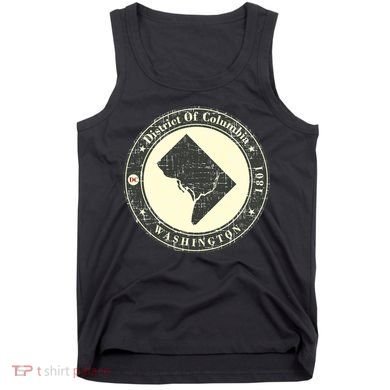 District of Columbia Washington Retro Tank Top