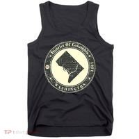 District of Columbia Washington Retro Tank Top thumb 0