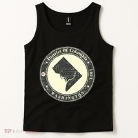 District of Columbia Washington Retro Tank Top thumb 2