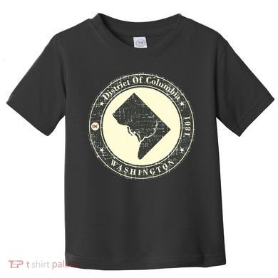 District of Columbia Washington Retro Toddler T-Shirt