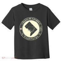 District of Columbia Washington Retro Toddler T-Shirt thumb 0