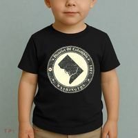 District of Columbia Washington Retro Toddler T-Shirt thumb 2