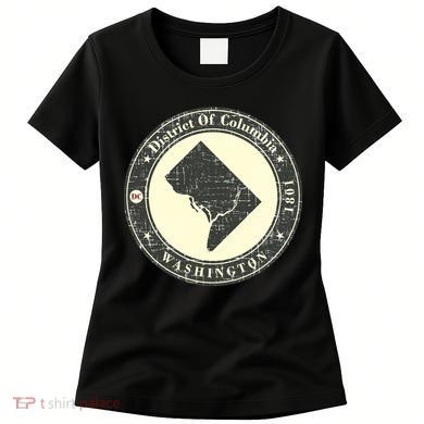 District of Columbia Washington Retro Women's T-Shirt
