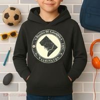 District of Columbia Washington Retro Kids Hoodie thumb 2