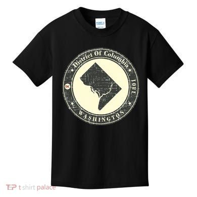 District of Columbia Washington Retro Kids T-Shirt