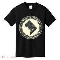 District of Columbia Washington Retro Kids T-Shirt thumb 0