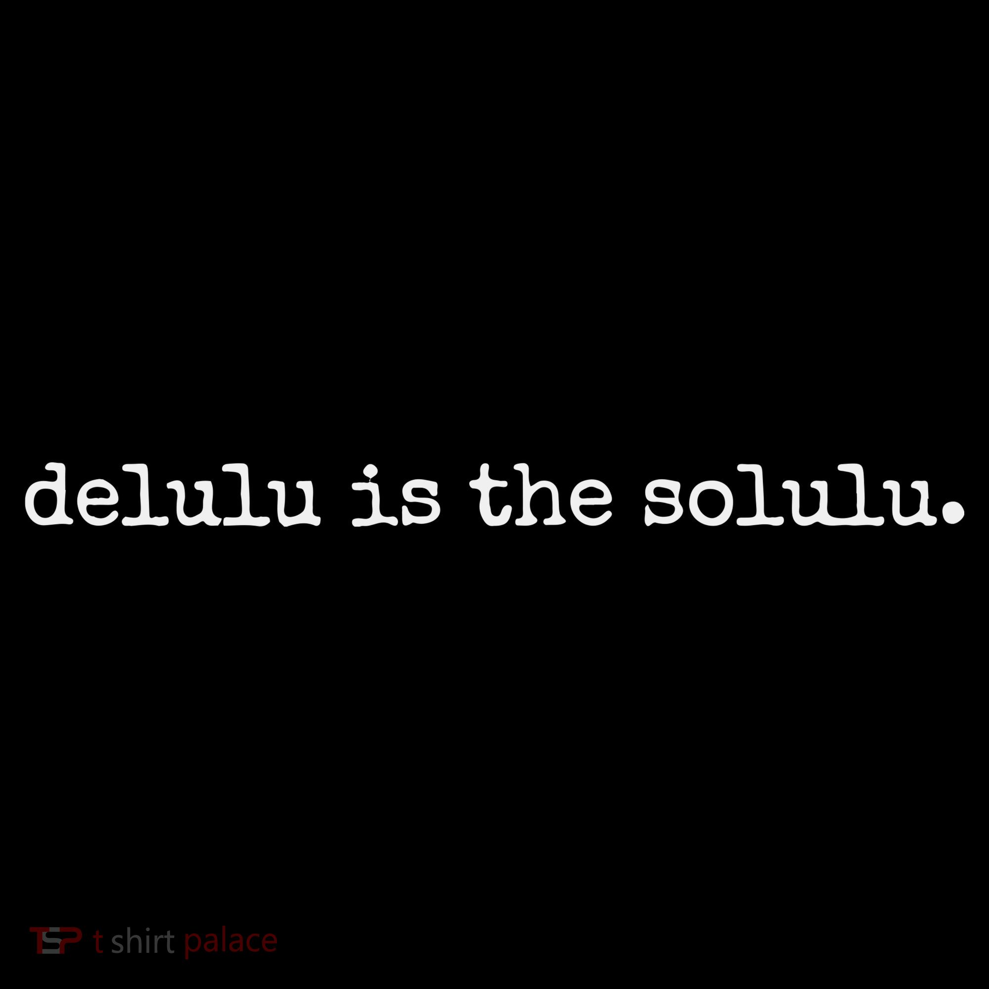 Delulu Is The Solulu Manifestation Women's Hoodie
