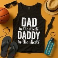 Dad In The Streets Daddy In The Sheets Presents Dad Daddy Tank Top thumb 4