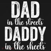 Dad In The Streets Daddy In The Sheets Presents Dad Daddy Women's T-Shirt thumb 6