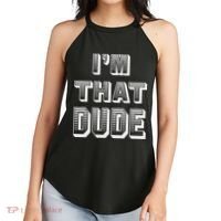 Dude I''m That Dude Women's Perfect Tri Rocker Tank thumb 2