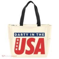 Darty In The Usa Independence Day Tote Bag thumb 0