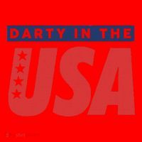 Darty In The Usa Independence Day Santa Hat thumb 1